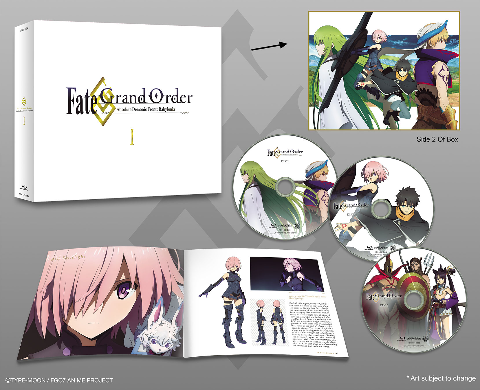 BLU-RAY | Fate/Grand Order Final Singularity Grand Temple of Time